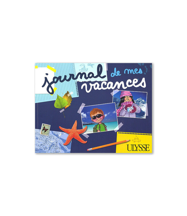 Journal de mes vacances. Album d'activités pour les enfants