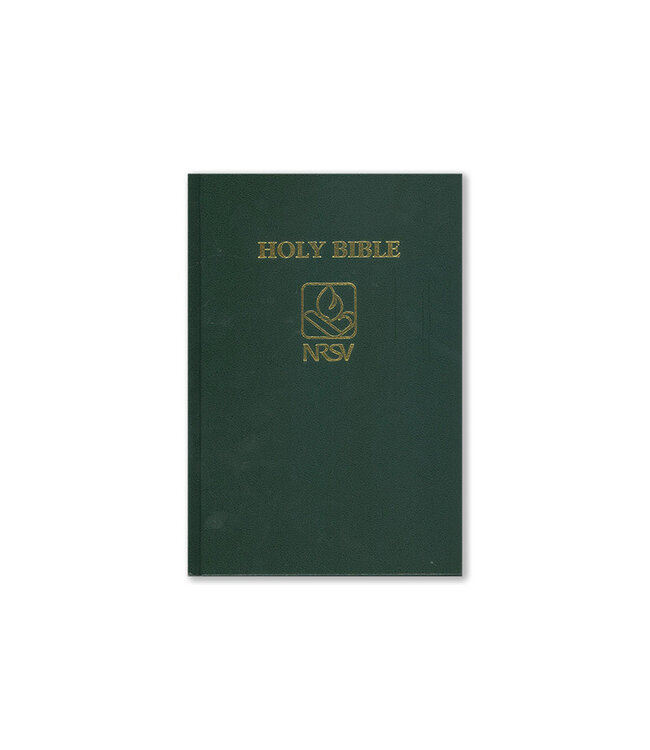Société Biblique / Bible Society Holy Bible NRSV : Green hardcover