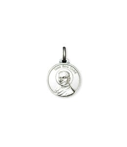 Grande médaille de saint frère André en argent 925