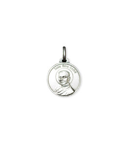 Saint Brother André large medal in silver 925