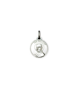Médaille moyenne de saint frère André en argent 925