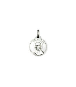 Saint Brother André medium medal in silver 925