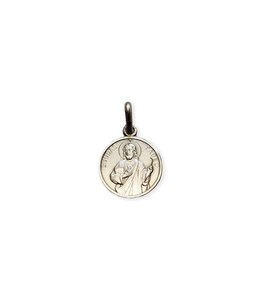 Médaille moyenne de saint Jude en argent 925