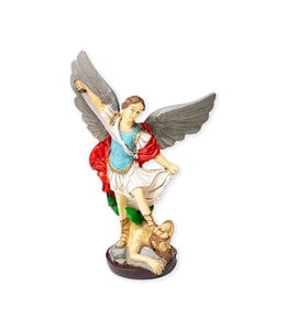 Saint Michael resin statue (16cm)