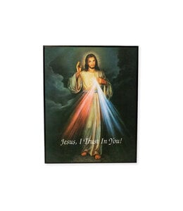 Plaque Divine Mercy