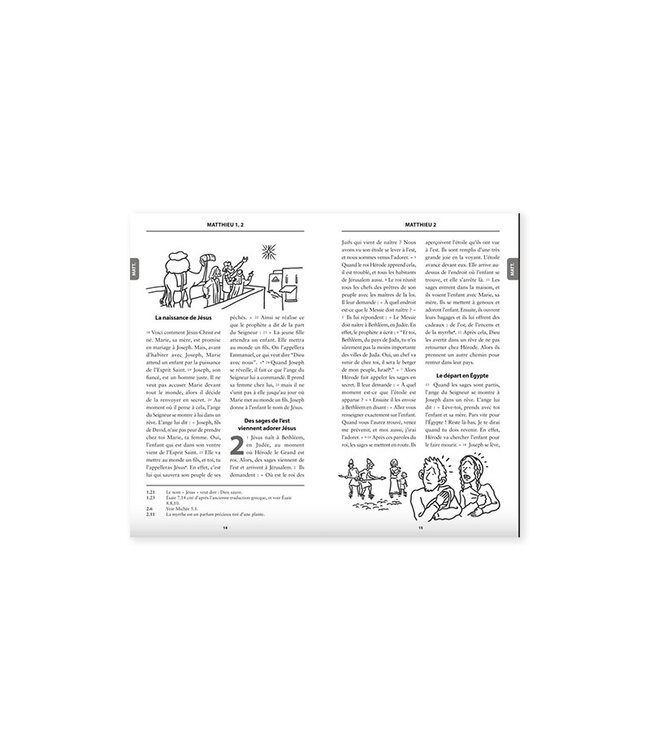 Parole donnée Nouveau Testament commenté et illustré en toute simplicité (French)