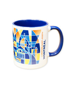 Tasse Bleue Collection Vitrail Oratoire