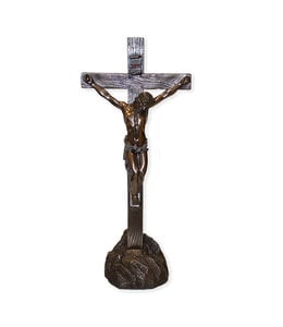 Crucifix sur base amovible