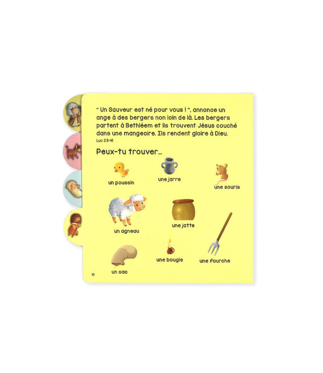 L'Histoire de Noël- Cherche et trouve