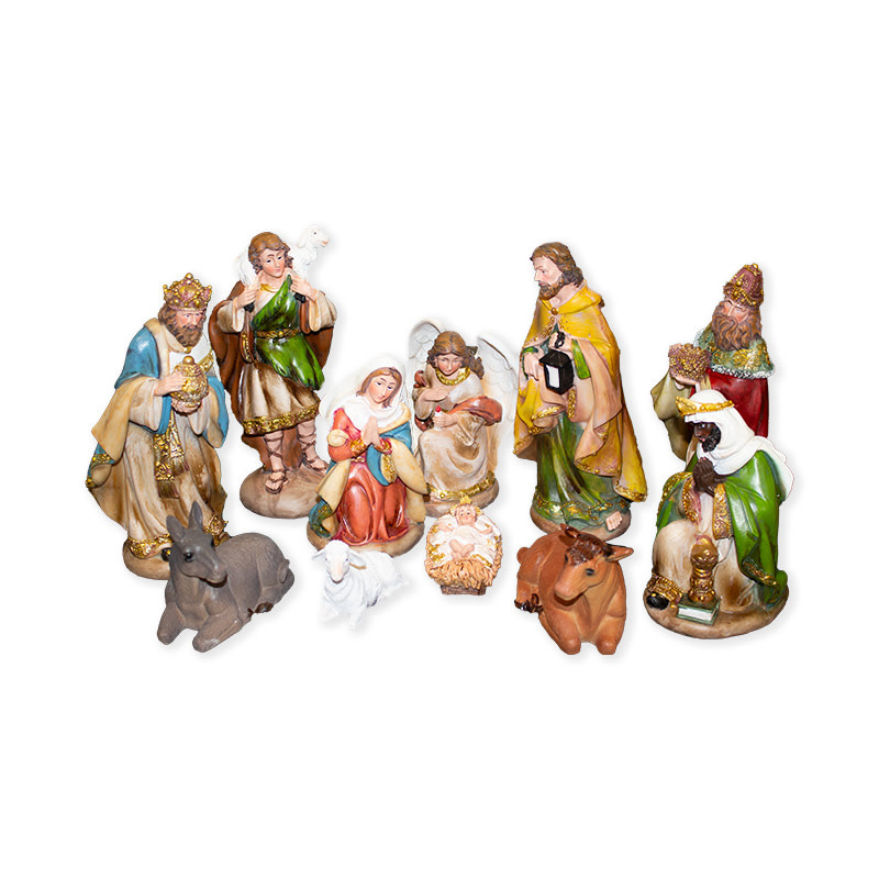 Colored resin Nativity | Saint Joseph's Oratory - Gift Shop