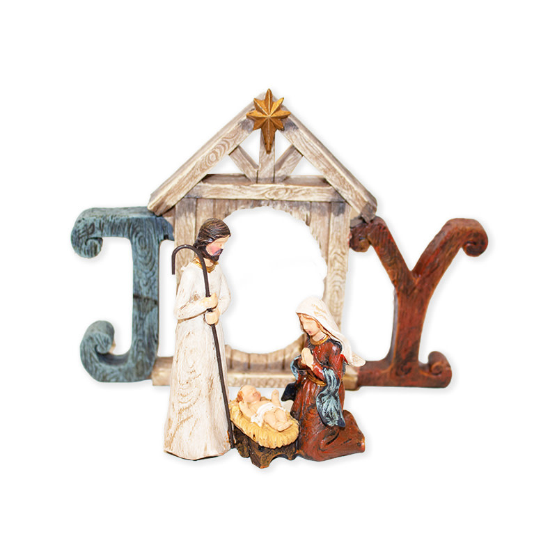 Colorful ''Joy'' Nativity scene - Gift Shop - Saint Joseph’s Oratory of