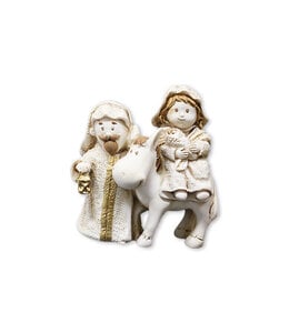 Flight to Egypt childlike statue