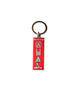 Key chain with 4 Montreal monuments