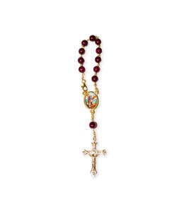 Saint Michael car rosary