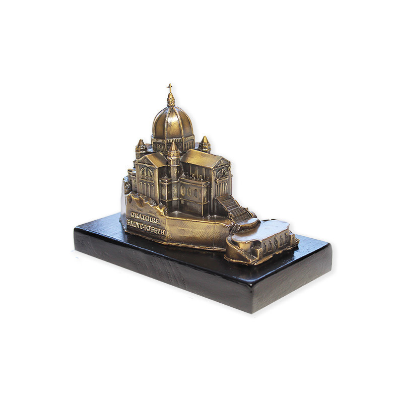 Numbered pewter replica of Saint Joseph's Oratory Gift Shop Saint