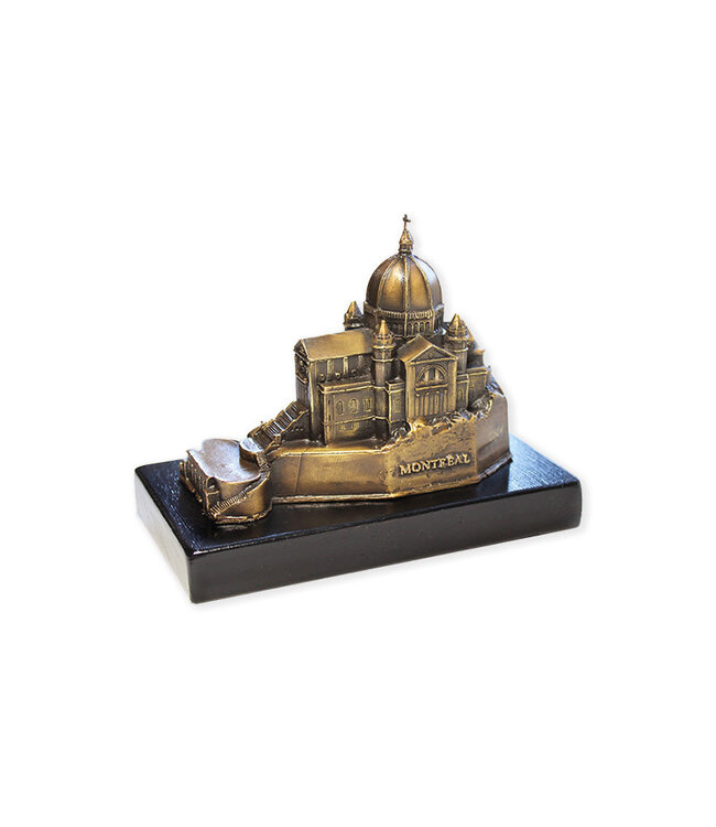 Numbered pewter replica of Saint Joseph's Oratory