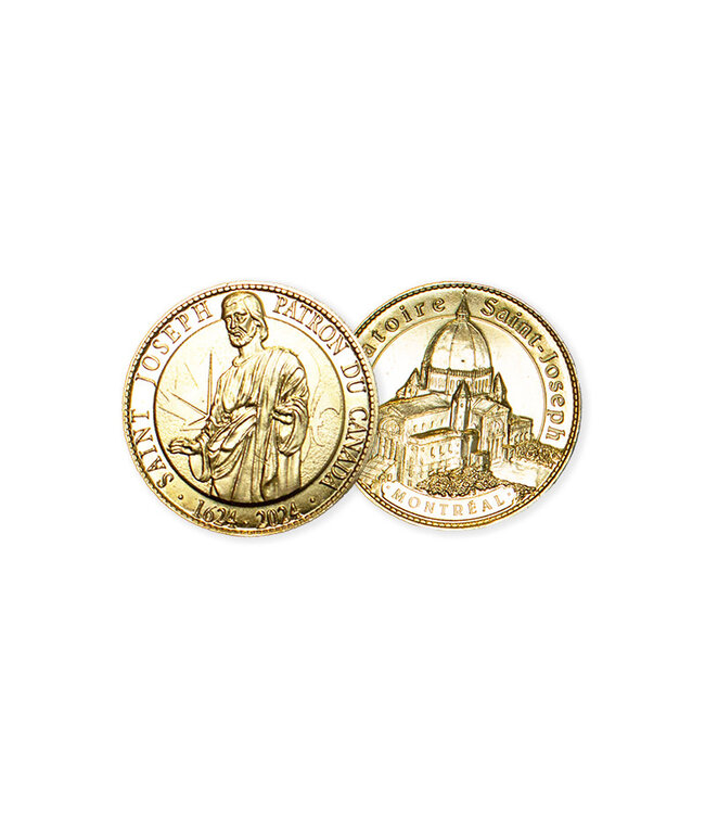 Pichard-Balme Souvenir medallion to celebrate 400th Saint Joseph Patron of Canada