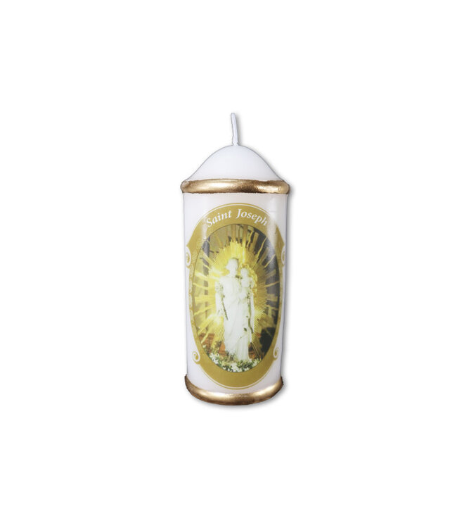Saint Joseph candle