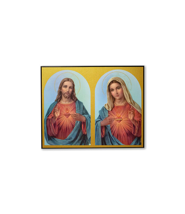 Sacred Heart of Jesus / Sacred Heart of Mary Icon