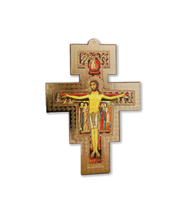 Croix en bois Saint Damien