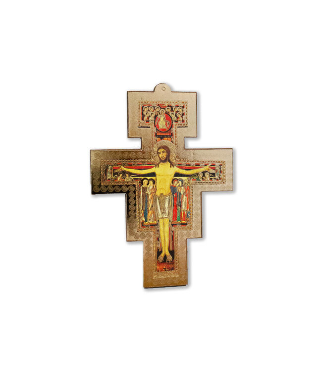 Croix en bois Saint Damien