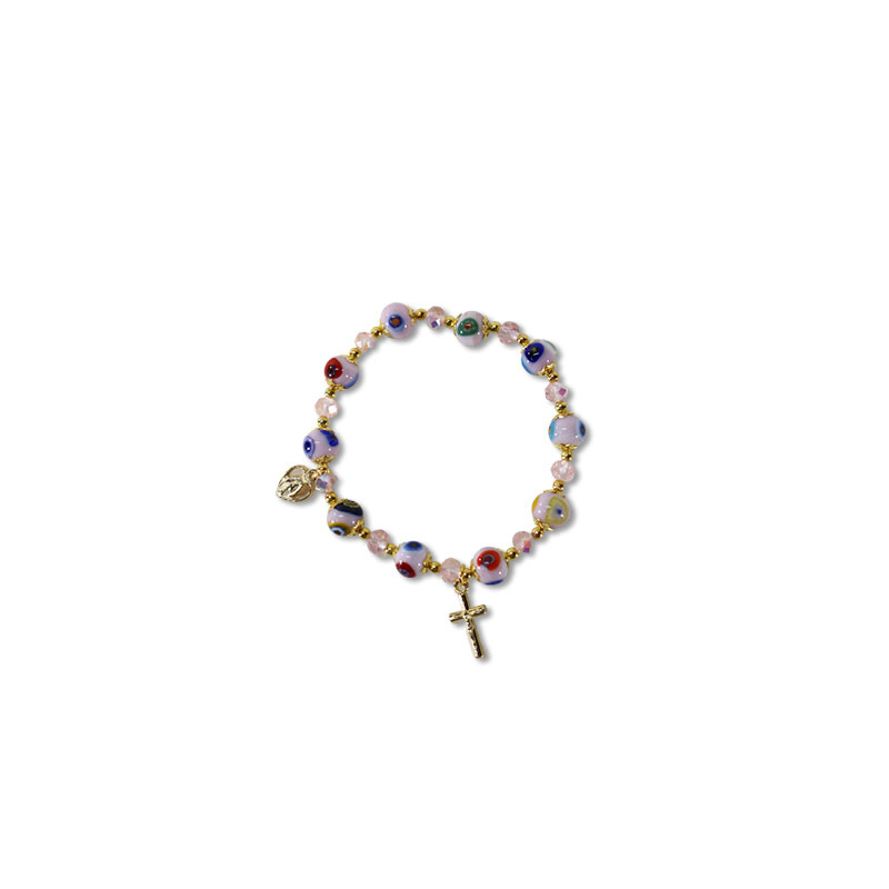 Shophq Murano Glass Stretch Bracelet Murano Glass Bracelet Gift