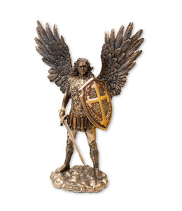 Collection Veronese Statue Saint Michel bronze (27cm)