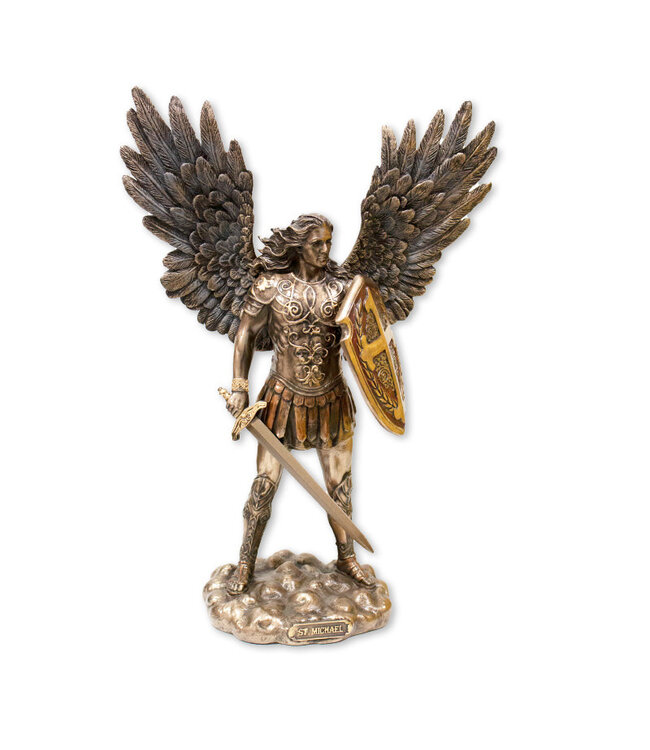Collection Veronese Statue Saint Michel bronze (27cm)
