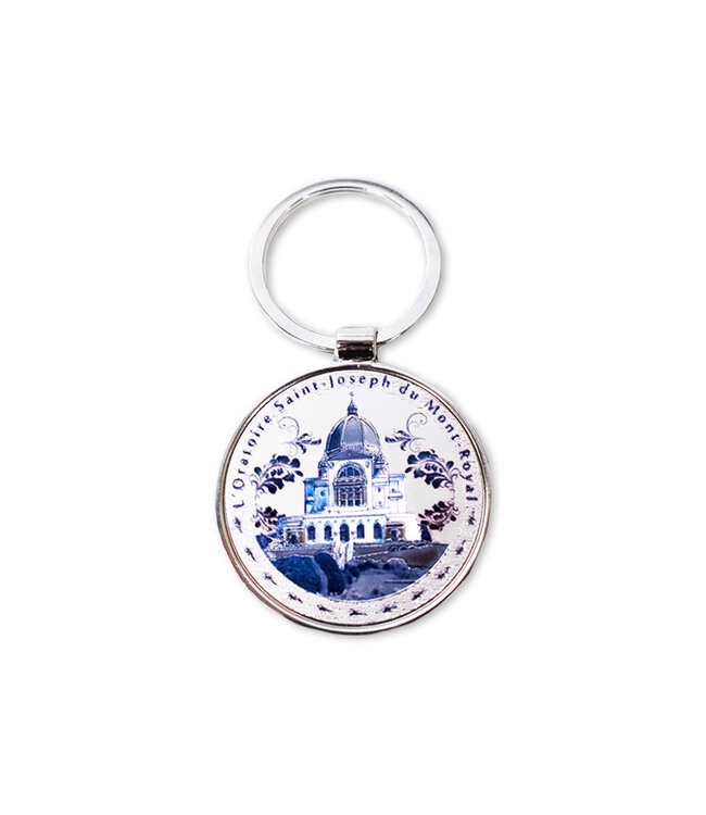 Oratory round keychain