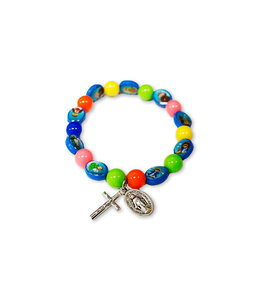 Bracelet des saints multicolore