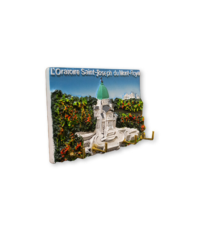 Keychain plaque of Saint Joseph's Oratory of Mount Royal