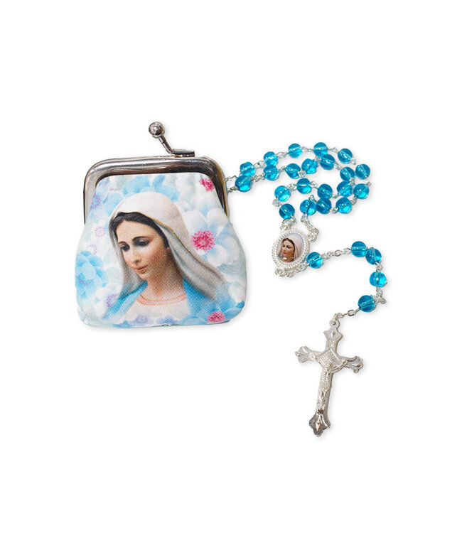 Medjugorje rosary and case