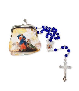 Mary undoer of knots rosary and case