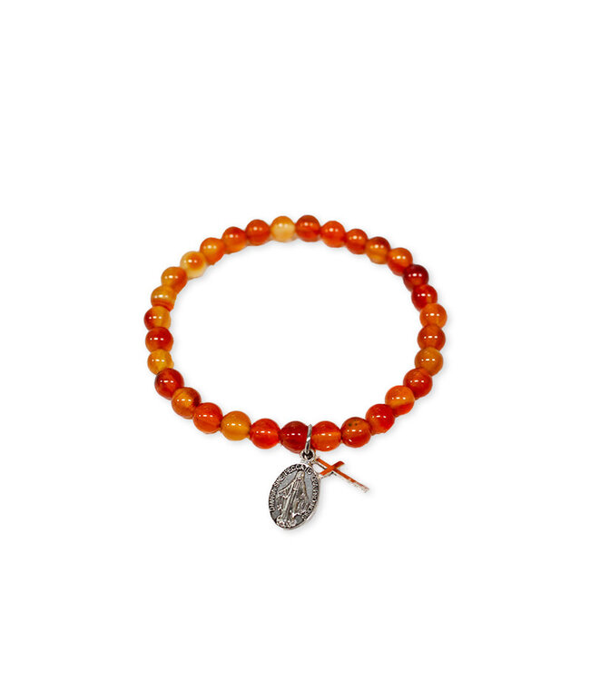 Bracelet en cornaline