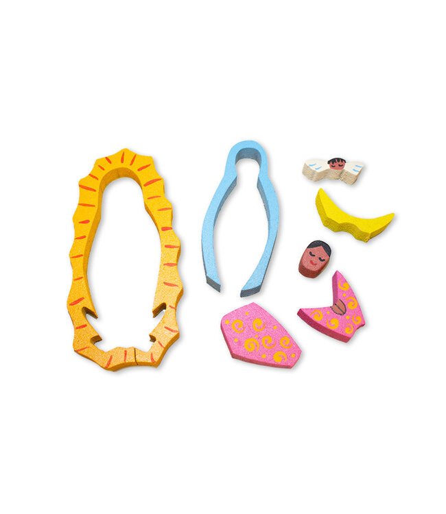 Mini puzzle Virgin Guadalupe