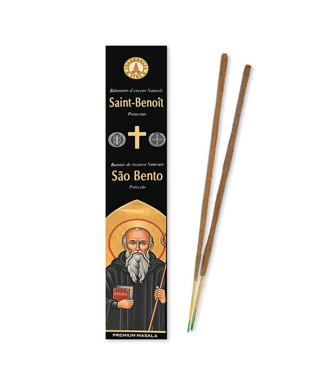 Fragrances & Sens Incense sticks Saint Benedict 12pcs 15g