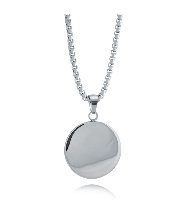 Italgem Round pendant Virgin Mary