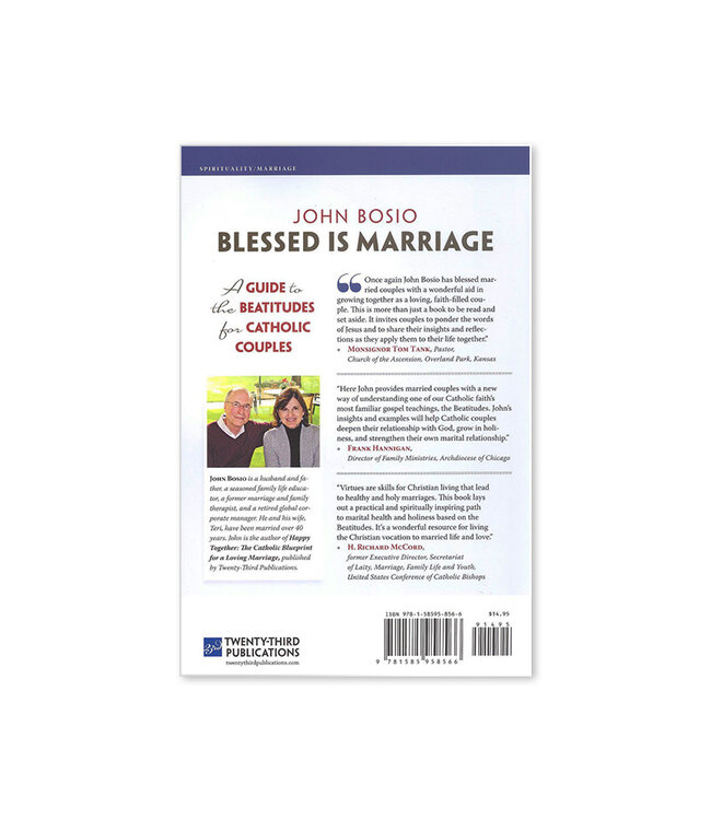 Blessed is marriage. A guide to the beatitudes for Catholic couples (anglais)