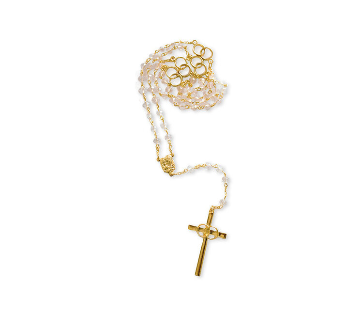 アクセサリー S'YTE BRASS CHAIN ROSARY NECKLACE BRASS CHAIN ROSARY NECKLACE – THE SHOP YOHJI YAMAMOTO