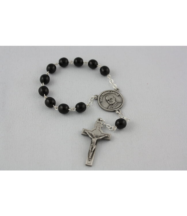 Saint Brother André Decade Rosary with Relic