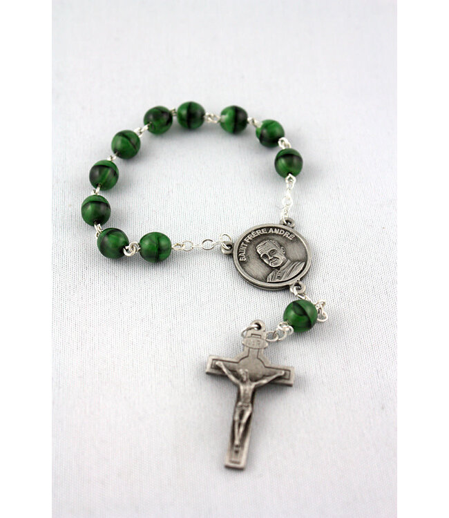 Saint Brother André Decade Rosary with Relic