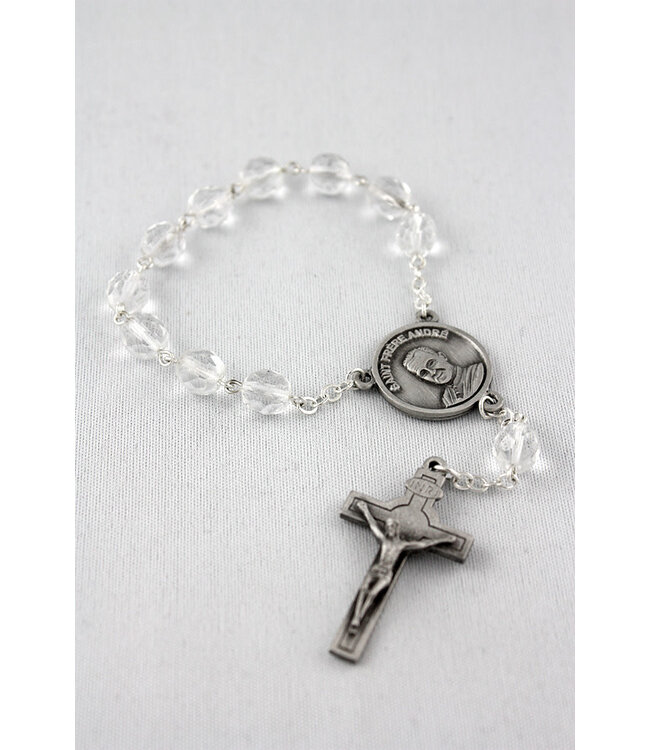 Saint Brother André Decade Rosary with Relic