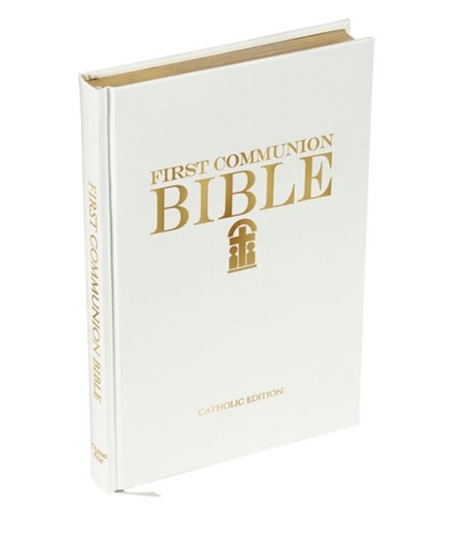 Catholic Book Publishing First Communion Bible (Anglais)
