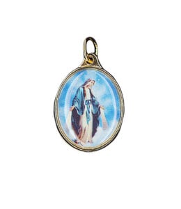 Color medal Miraculous Virgin Mary