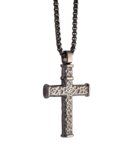 Italgem Collier croix design antique