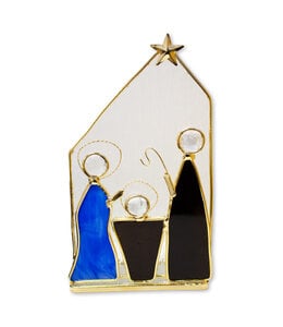 Artisanal Nativity Scene 8” assorted colors
