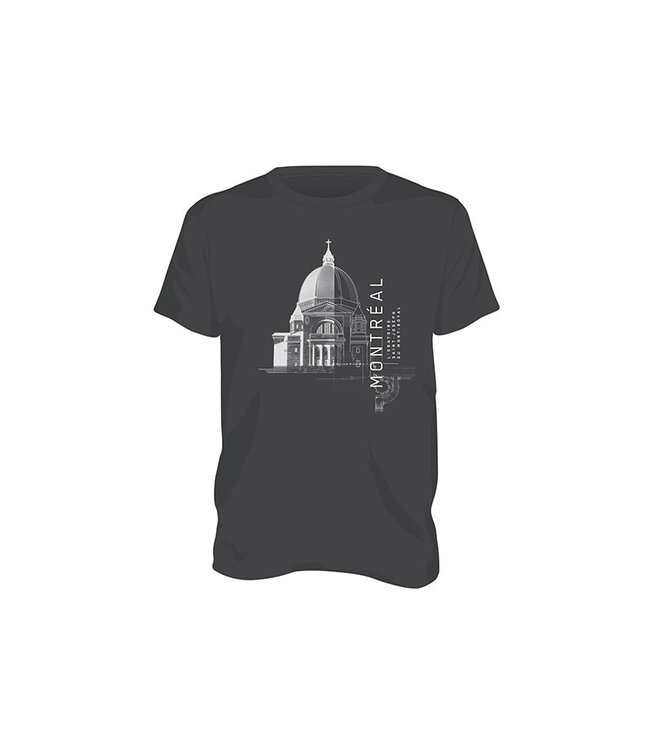 T-shirt gris collection Dôme