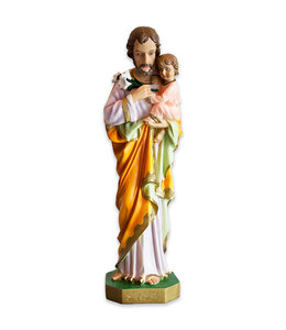 Statue saint Joseph et enfant