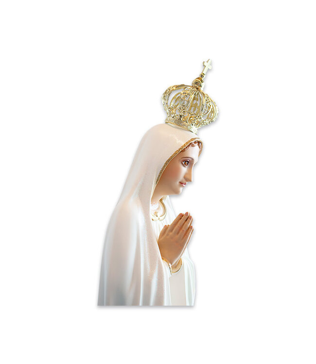Our Lady of Fatima resin statue (61cm)