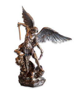 Saint Michael statue